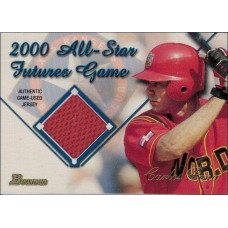 Carlos Pena 2000 All-Star Futures Game Game Used Jersey