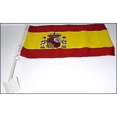 Spain Soccer Car Flag