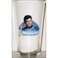 Leonard McCoy 17oz Collector Clear Glass