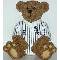 CHICAGO WHITE SOX TEDDY MONEY BANK