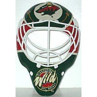 Wild Goalie Mask Wall Plaque