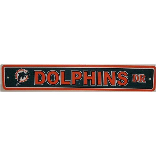 LA Auto Gear Miami Dolphins NFL Team Logo Garage Home Office Room Wood Sign  with Hanging Rope - Welcome to Our Home