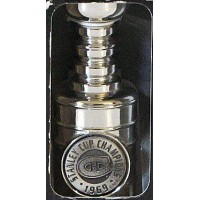 NHL Shield Mini Stanley Cup Replica Trophy - 3.25 inches high