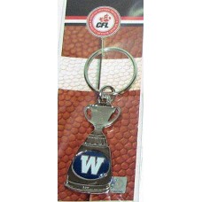 Grey Cup Trophy Key Chain Winnipeg Blue Bombers