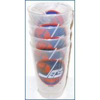 Winnipeg Jets 4 Pack Plastic Glasses