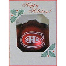 Montreal Canadiens Xmas Tree Ball