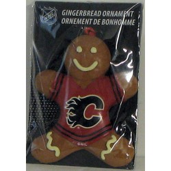 Calgary Flames Gingerbread Man