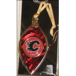 Calgary Flames Sparkle Ornament