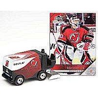 2006 NHL Devils Zamboni & Brodeur Card 